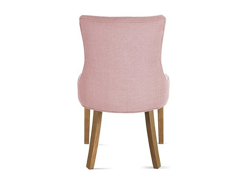 Chaise ROYA Tissu rose, dimension H93 x L56 x P60, idéal pour votre cuisine ou salle à manger