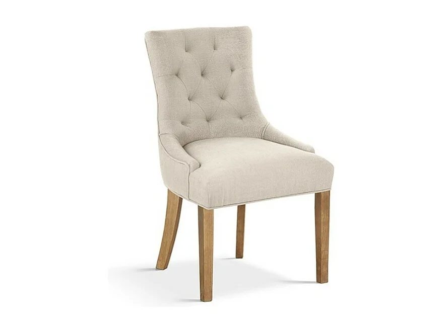 Silla ROYA Tela Arena, dimensiones H93 x L56 x P60, ideal para tu cocina o comedor.