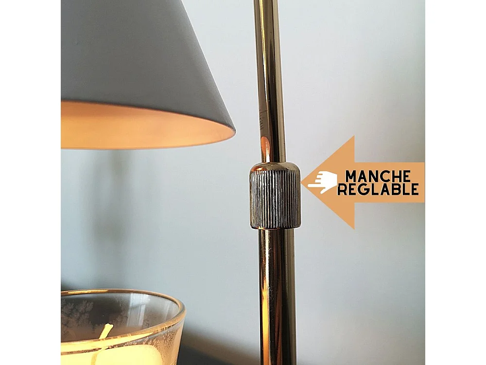 Diffuseur d'huiles essentielles par chaleur douce Candelia