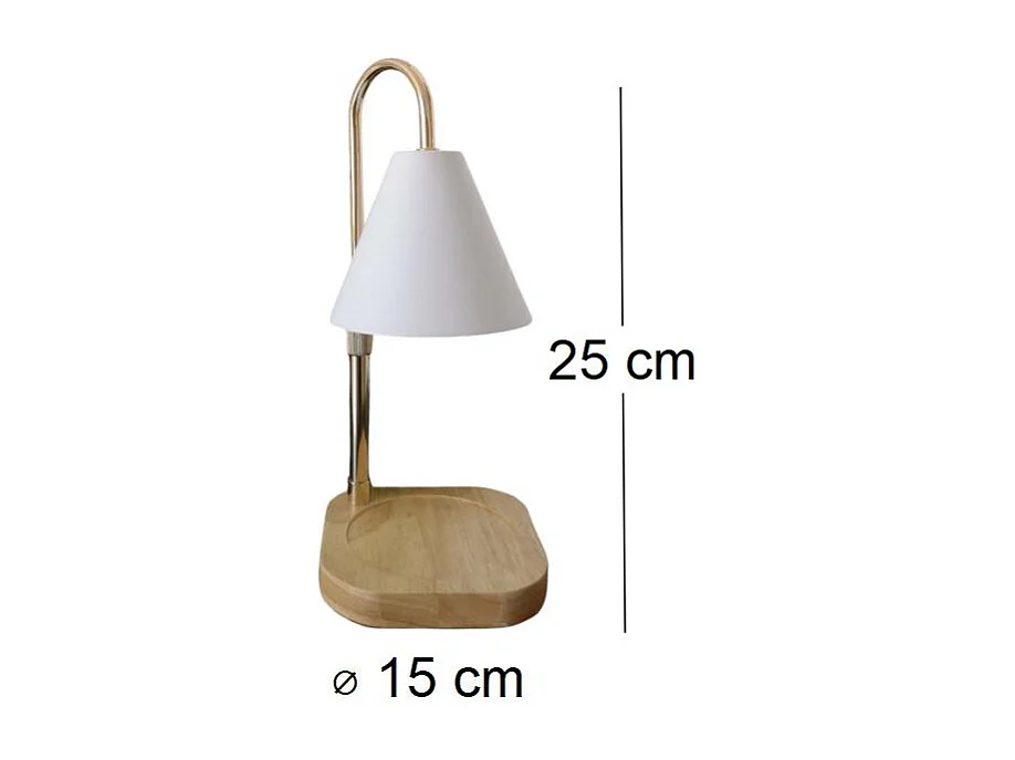 Diffuseur d'huiles essentielles par chaleur douce Candelia