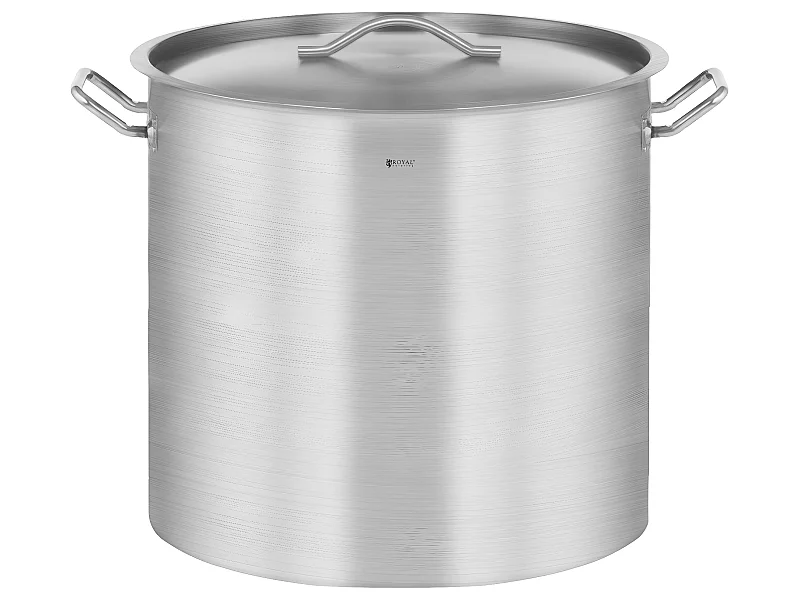 Pentola a induzione con fondo triplo sandwich 71 litri spessore fondo 6 mm acciaio inox 14_0000842