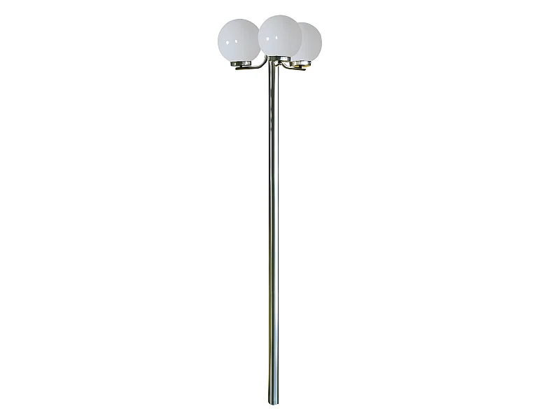 Lampada da terra tripla sfera 220 cm illuminazione decorativa 2402081
