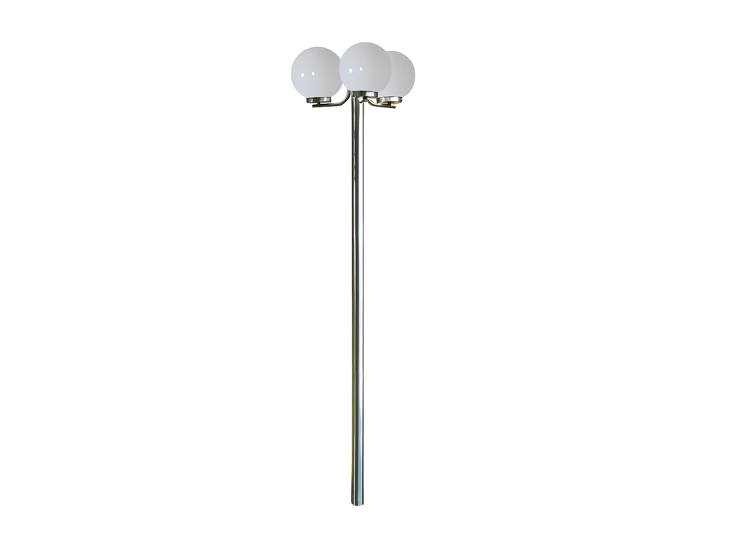 Candeeiro de pé de bola tripla iluminação decorativa de 220 cm 2402081
