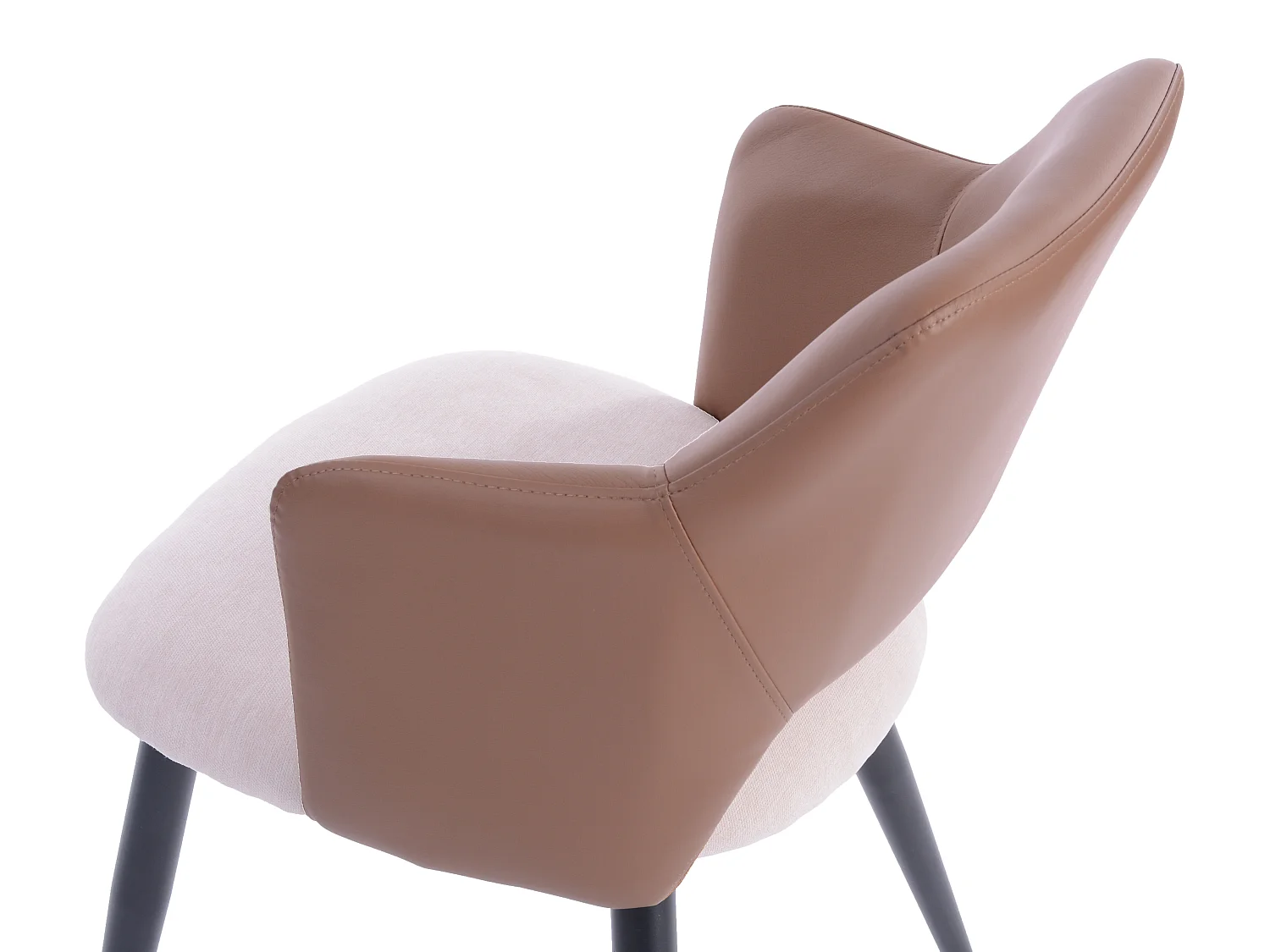 Lot de 2 chaise de salle à manger fauteuil de table industriel,akanji