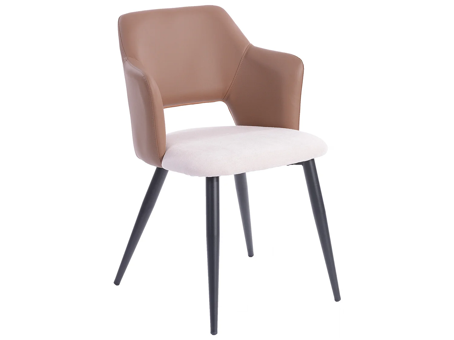 Lot de 4 chaise de salle à manger fauteuil de table industriel,akanji