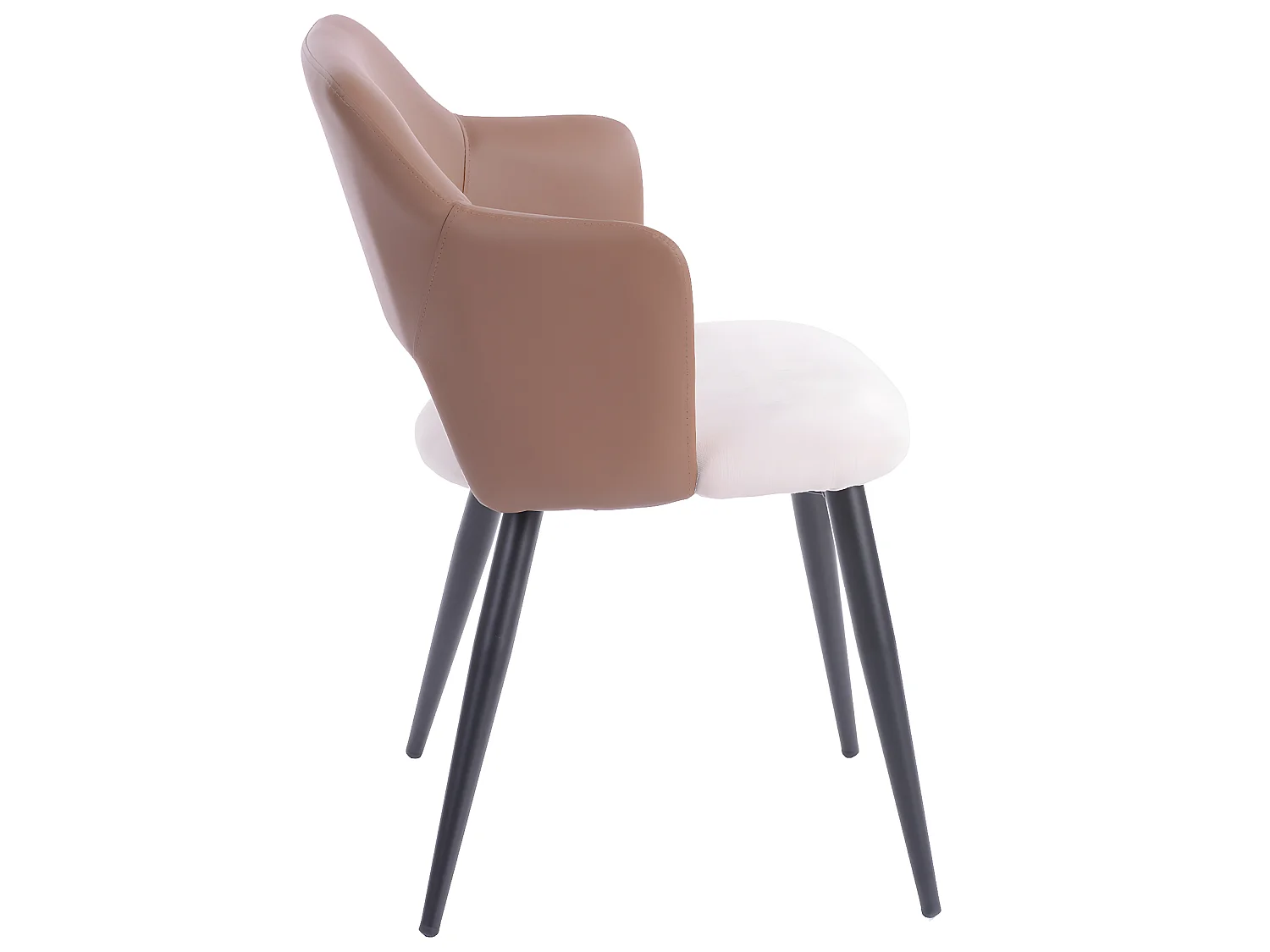 Lot de 4 chaise de salle à manger fauteuil de table industriel,akanji