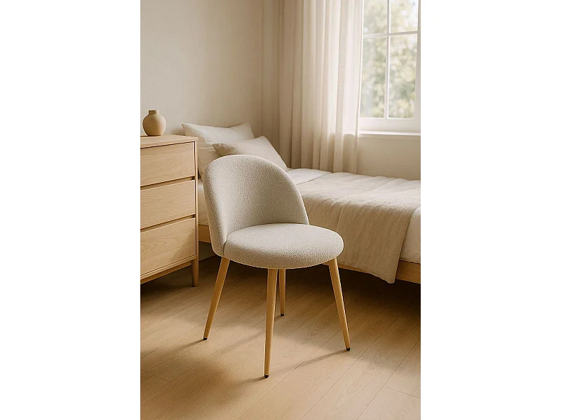 Sillas Comedor - Silla Vint Borreguito - Gris