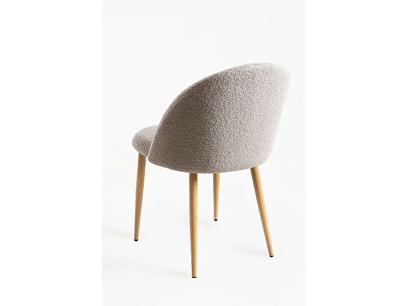 Sillas Comedor - Silla Vint Borreguito - Gris