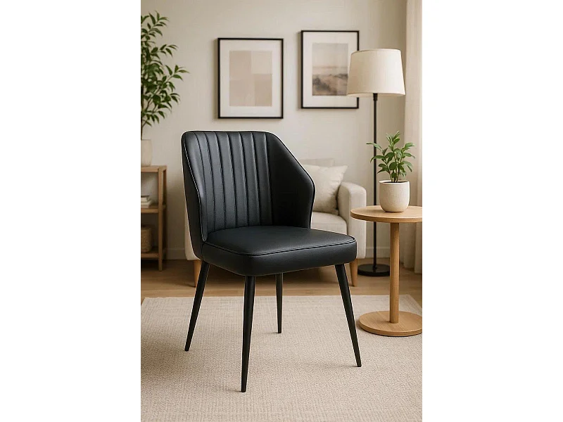 Sillas Comedor - Silla Wenye - Negro