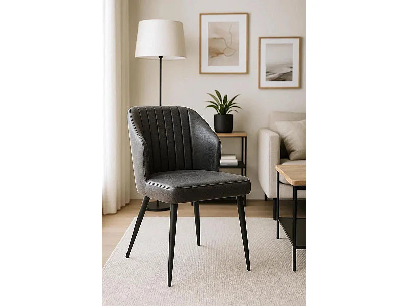 Sillas Comedor - Silla Wenye - Gris