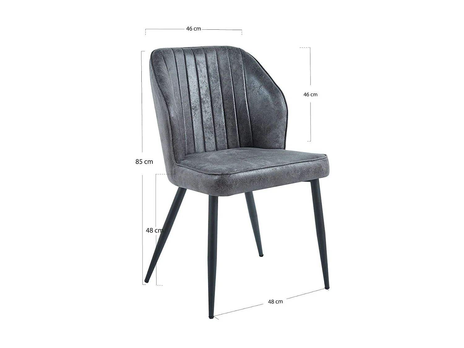 Sillas Comedor - Silla Wenye - Gris
