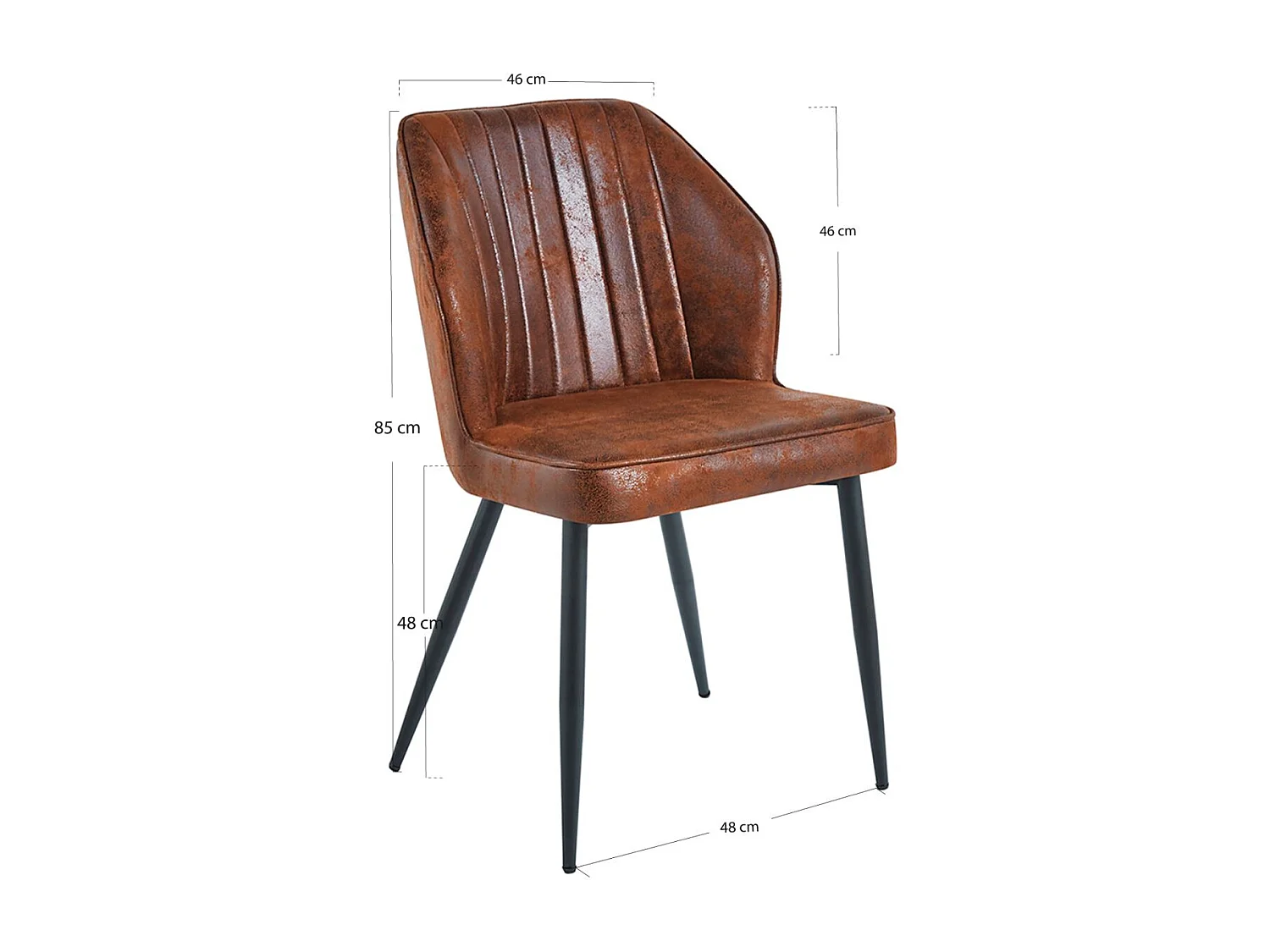 Sillas Comedor - Silla Wenye - Marrón