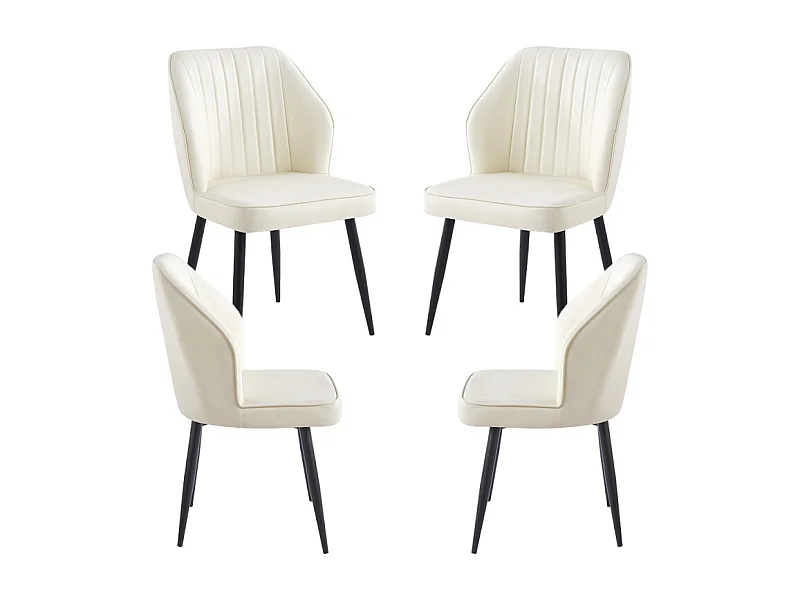 Packs Sillas Comedor - Pack 4 Sillas Wenye - Blanco