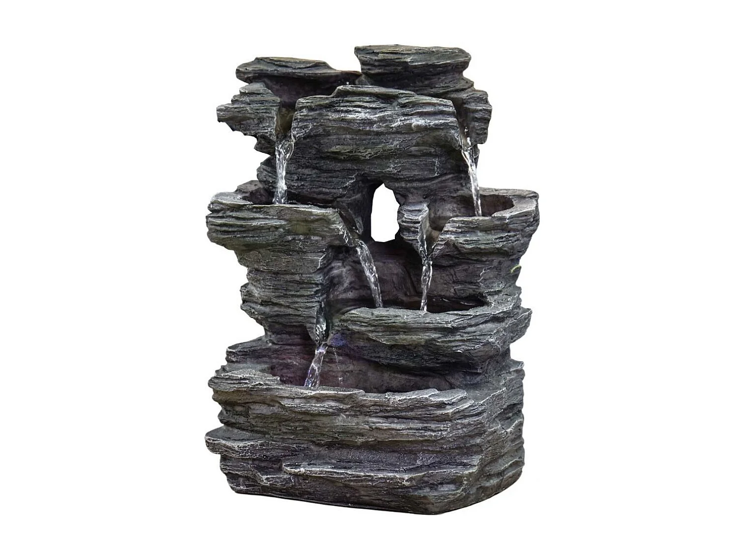 Fontana da interno Pietra con illuminazione a LED