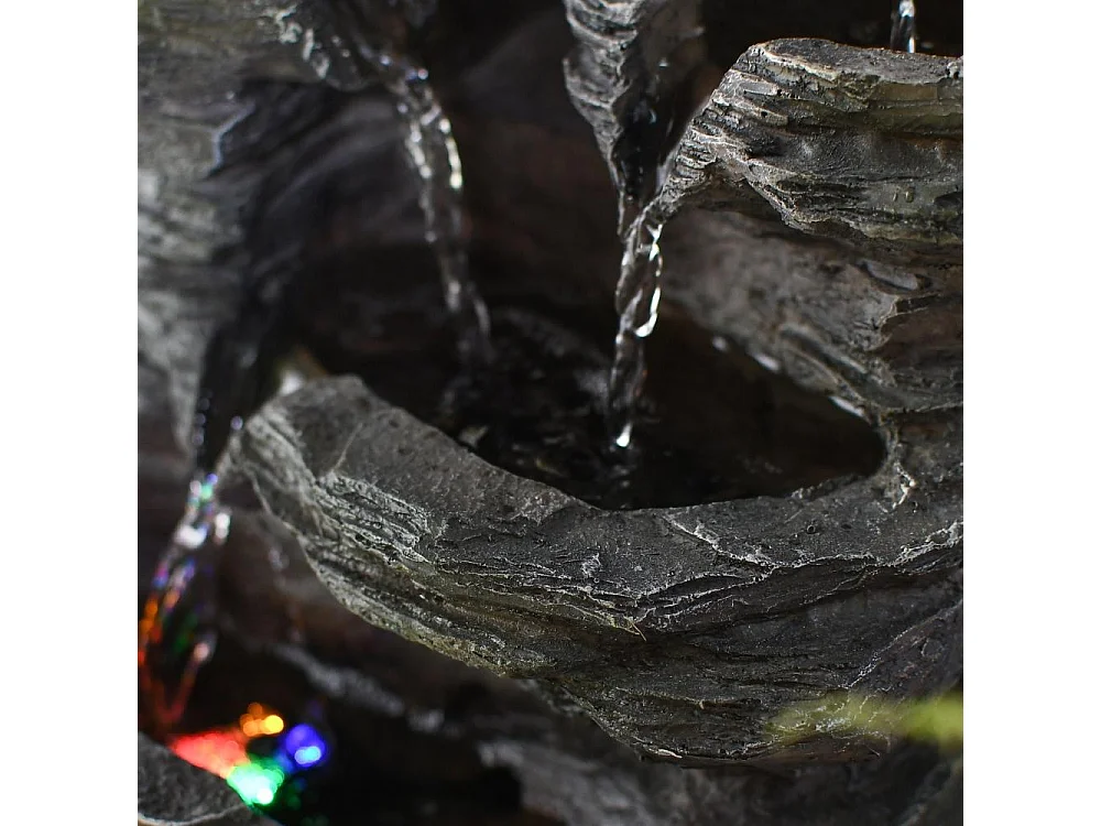 Fontana da interno Pietra con illuminazione a LED