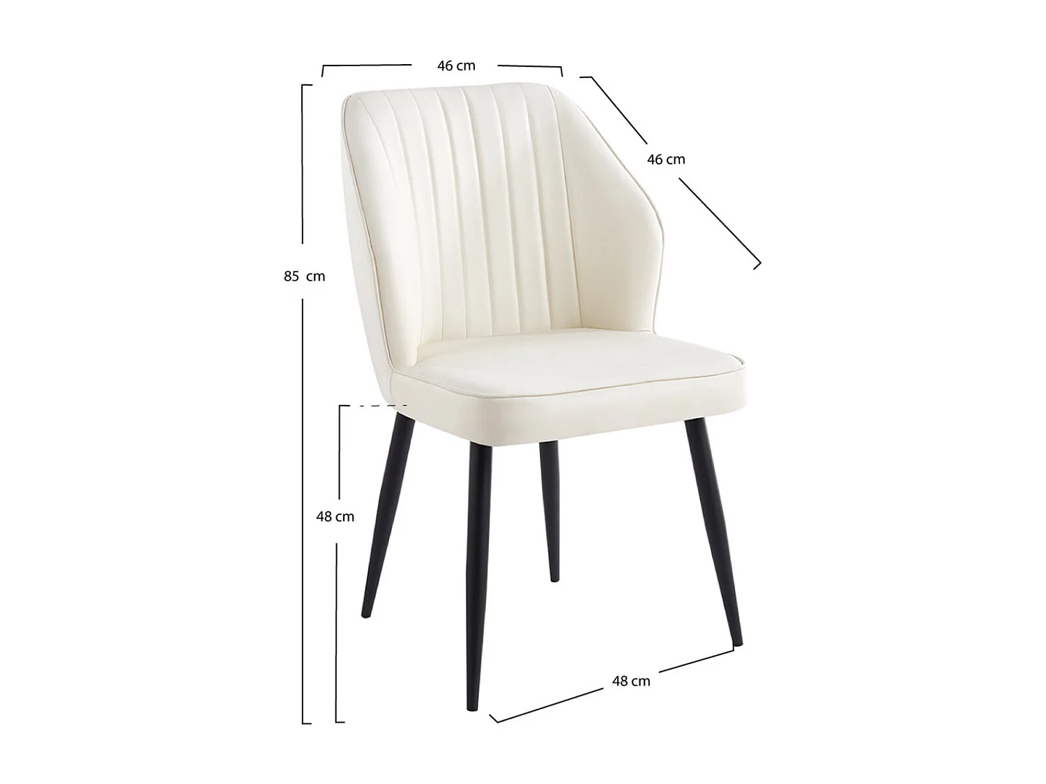 Packs Sillas Comedor - Pack 2 Sillas Wenye - Blanco
