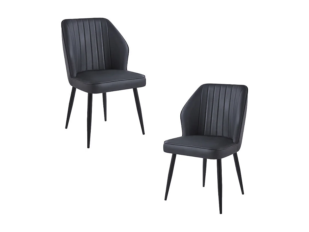 Packs Sillas Comedor - Pack 2 Sillas Wenye - Negro