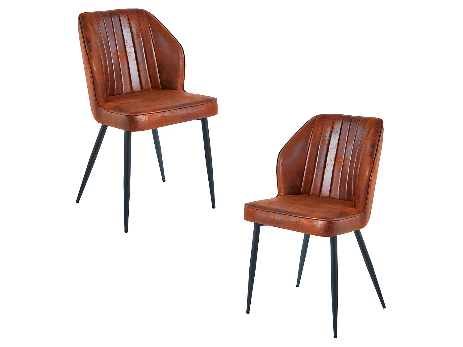 Packs Sillas Comedor - Pack 2 Sillas Wenye - Marrón