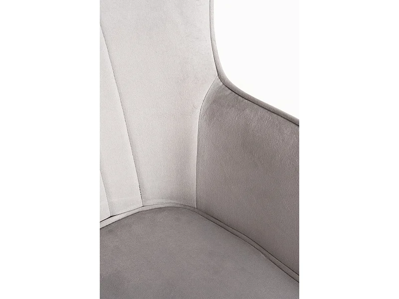 Sillas Comedor - Silla Dalye Terciopelo - Gris