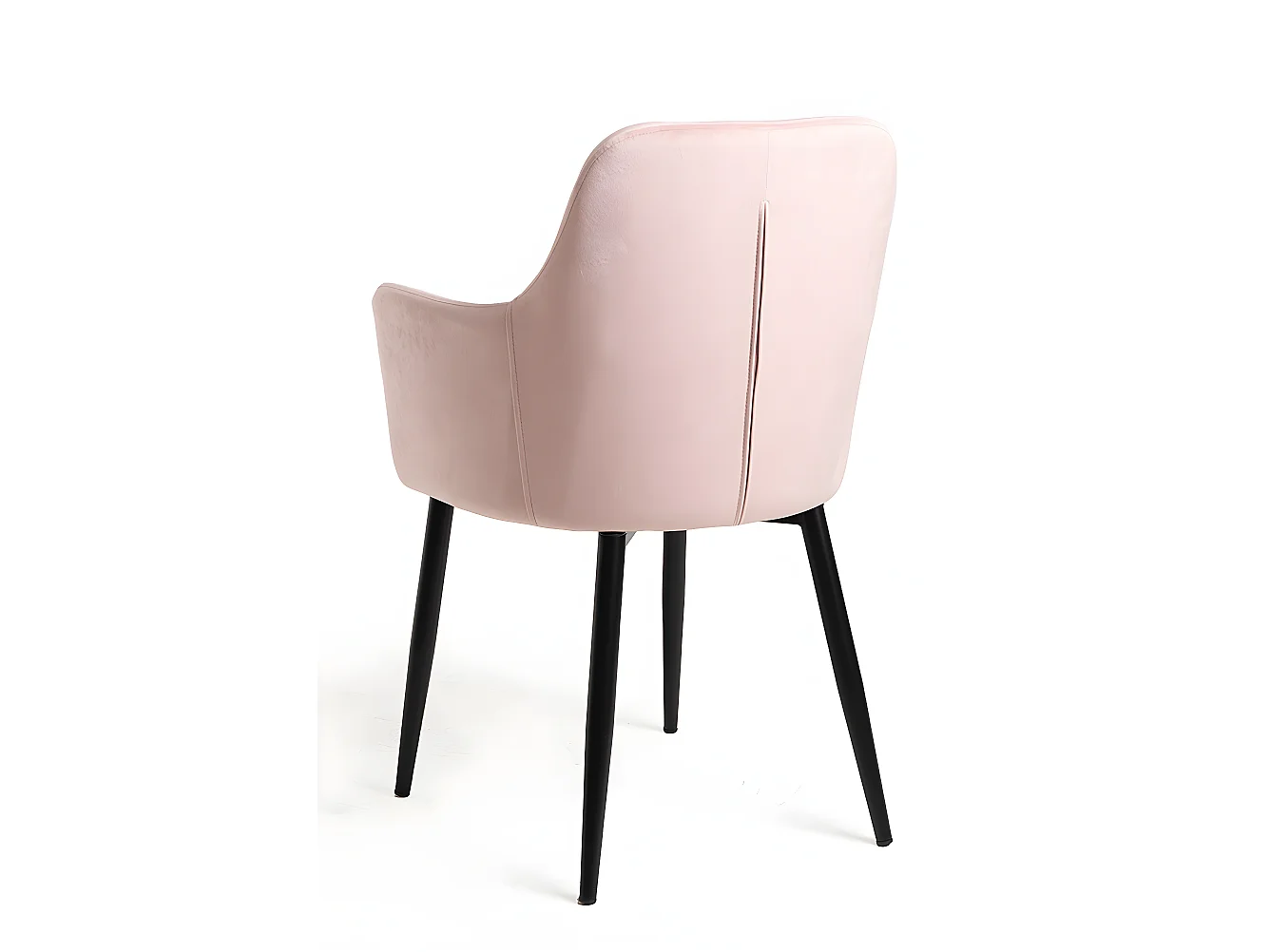Sillas Comedor - Silla Puan Terciopelo - Rosa