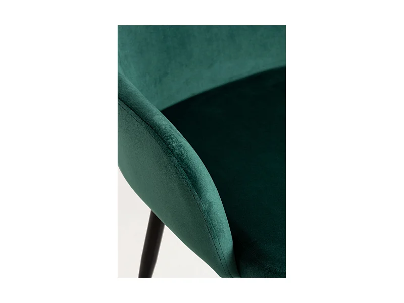 Sillas Comedor - Silla Puan Terciopelo - Verde