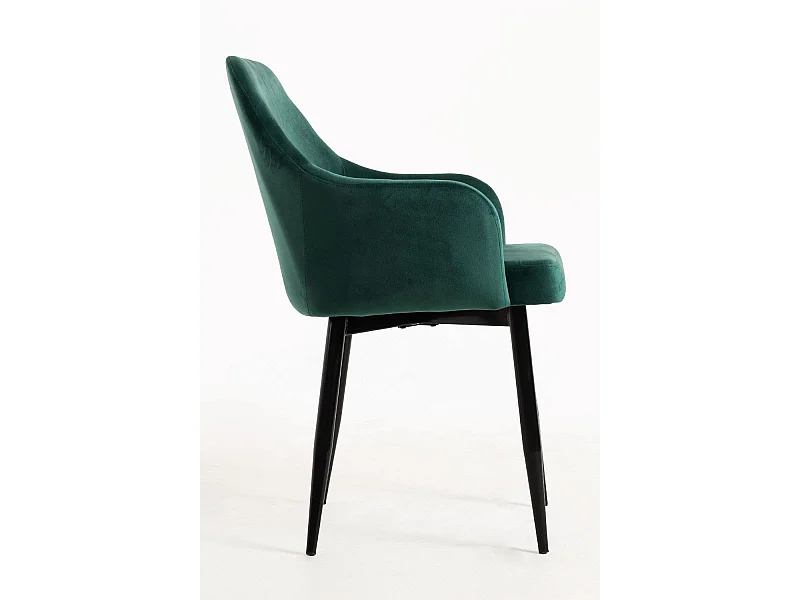 Sillas Comedor - Silla Puan Terciopelo - Verde