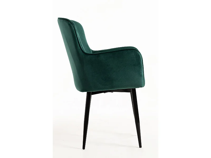 Sillas Comedor - Silla Dalye Terciopelo - Verde