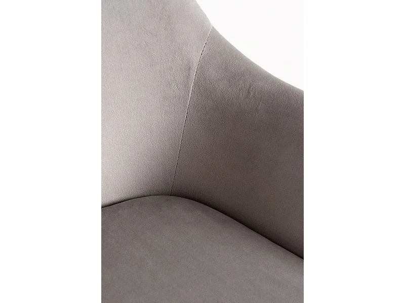 Sillas Comedor - Silla Puan Terciopelo - Gris claro