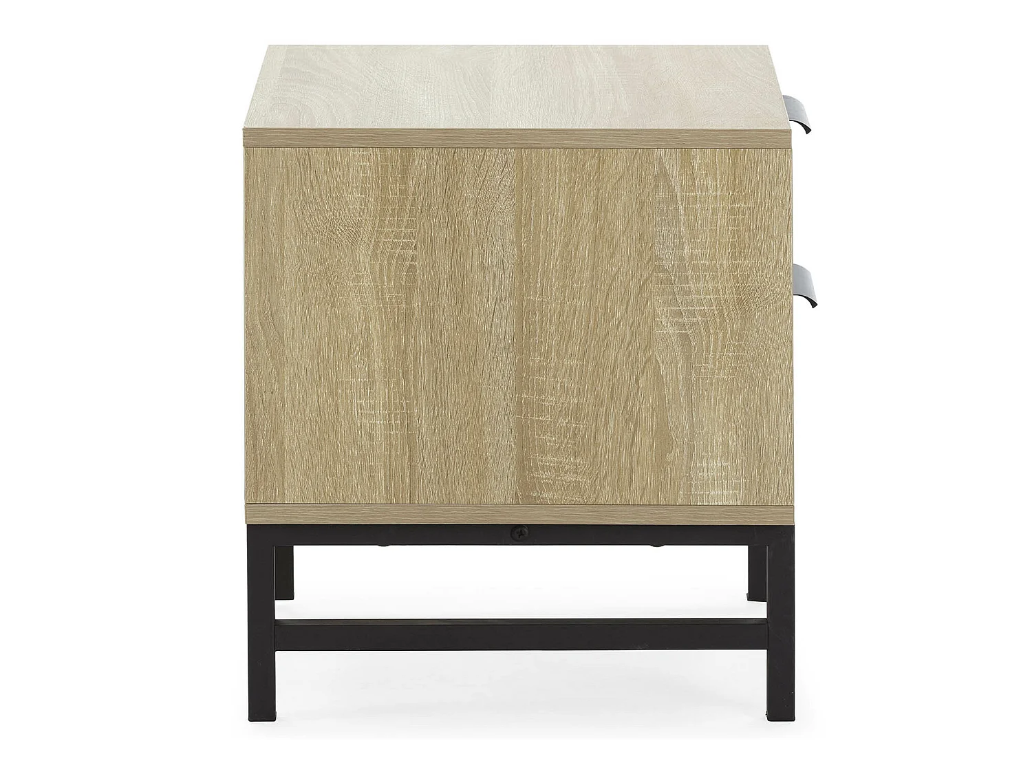 Mesita de noche Hera 1 puerta 1 cajón color madera