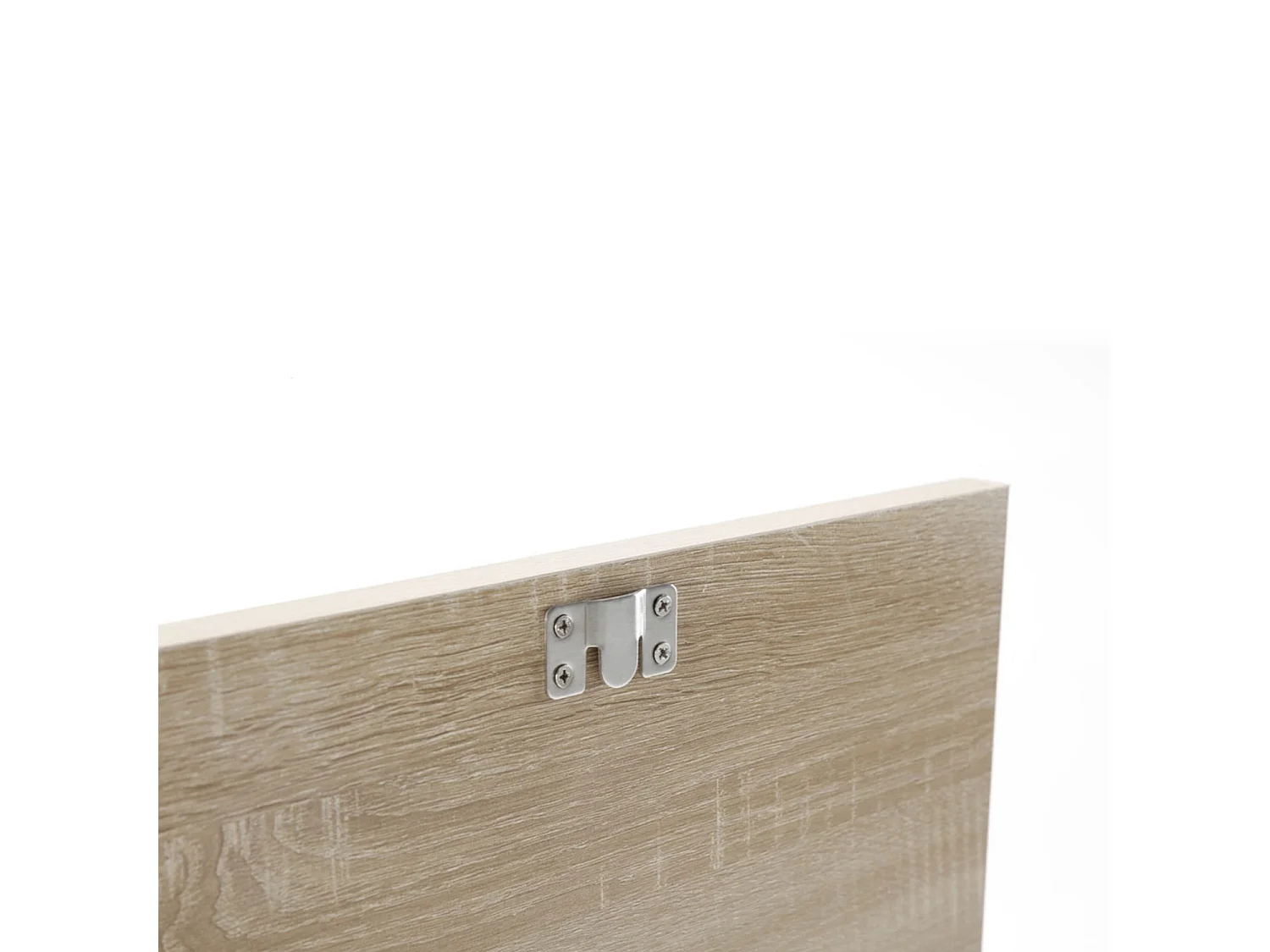 Tête de lit Musa 95 x 65 cm couleur chêne, rotin naturel