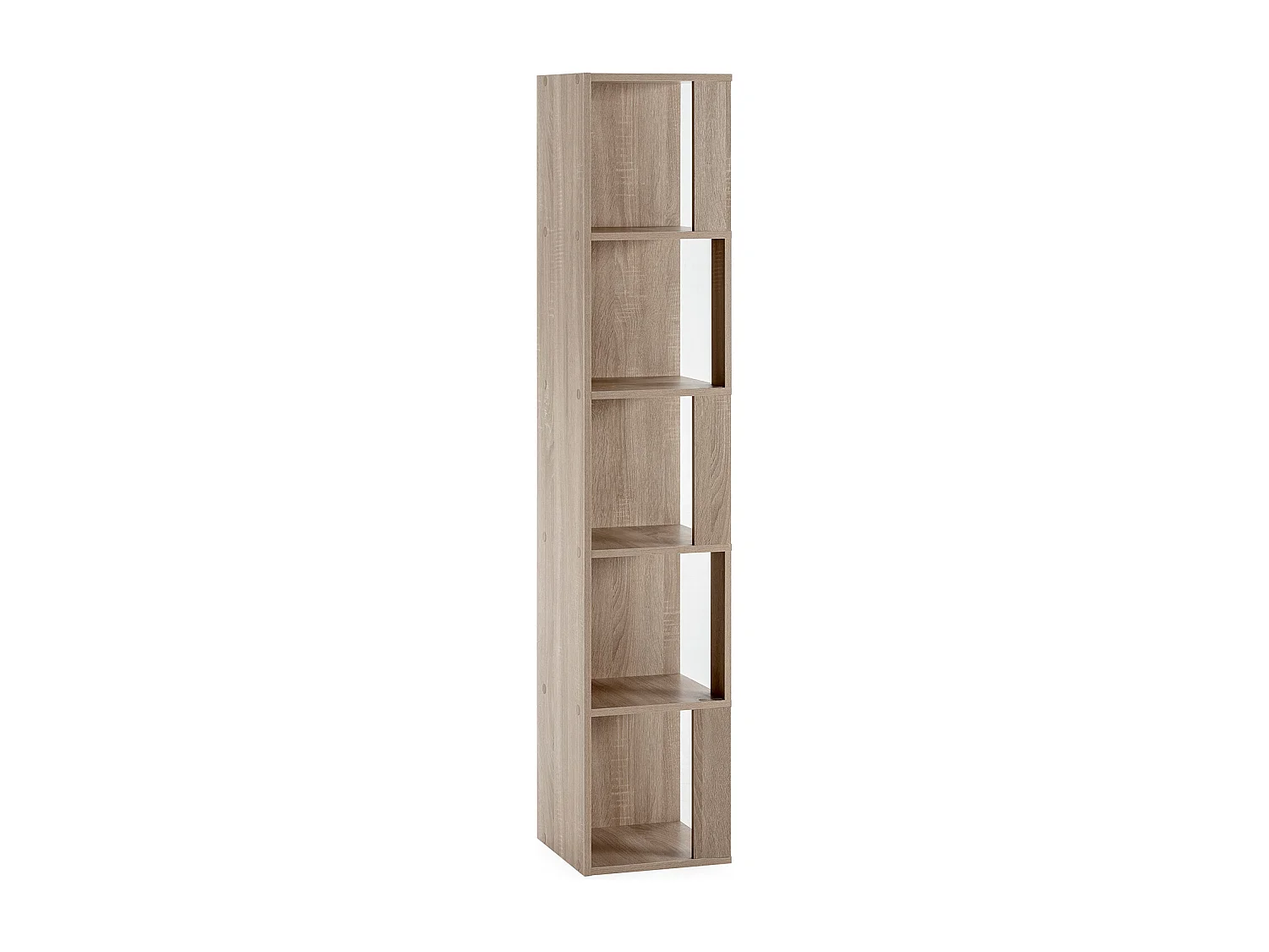 Hoekplank Fiji 5 vakken kleur Eikenhout
