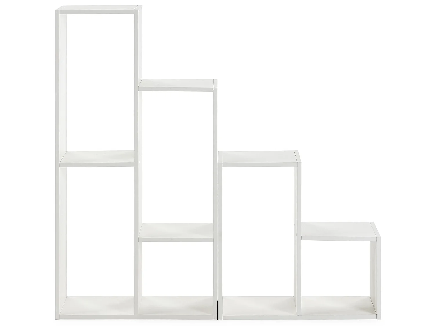 Boekenkast Cies 6 vakken kleur Wit