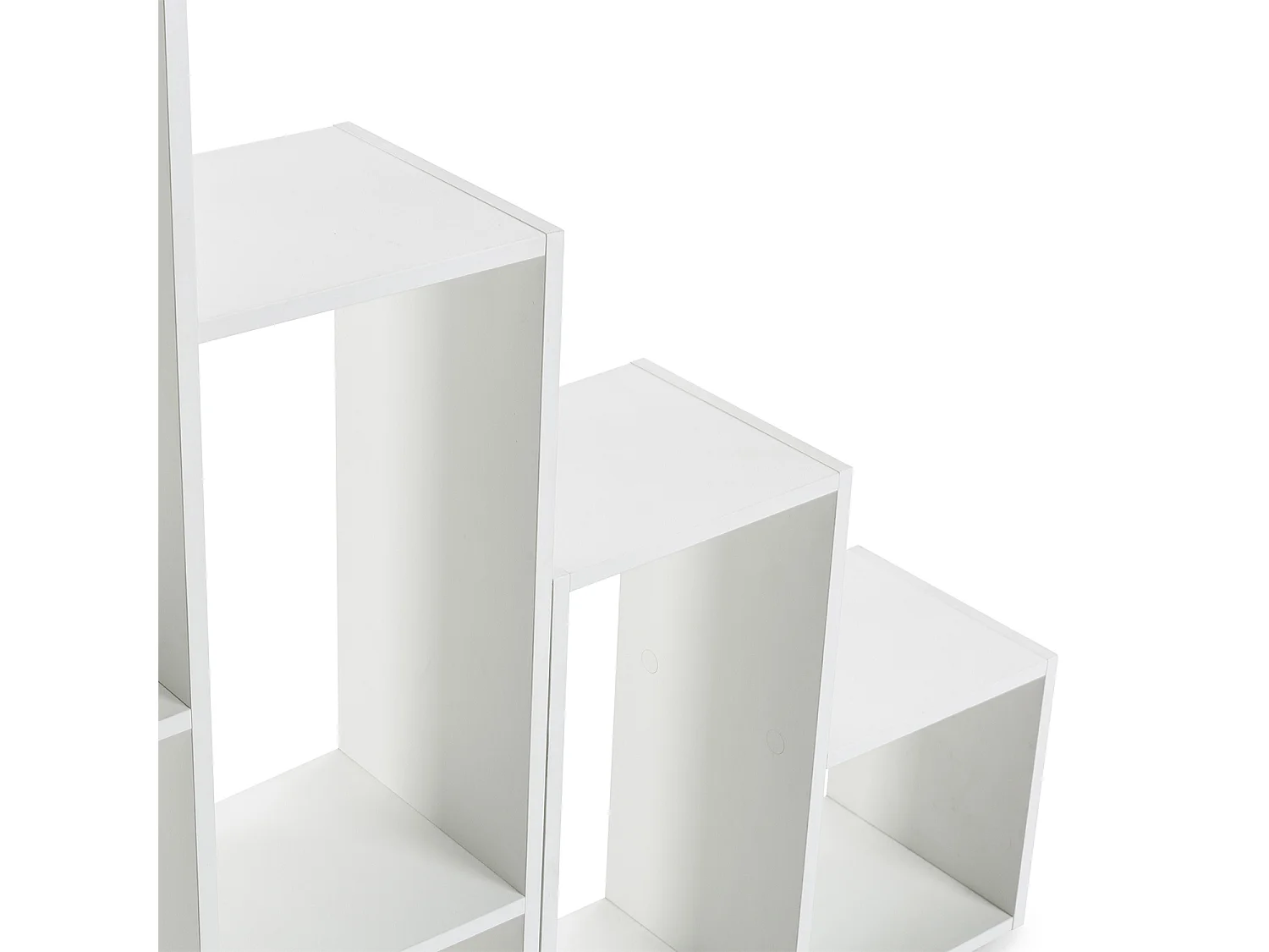 Boekenkast Cies 6 vakken kleur Wit