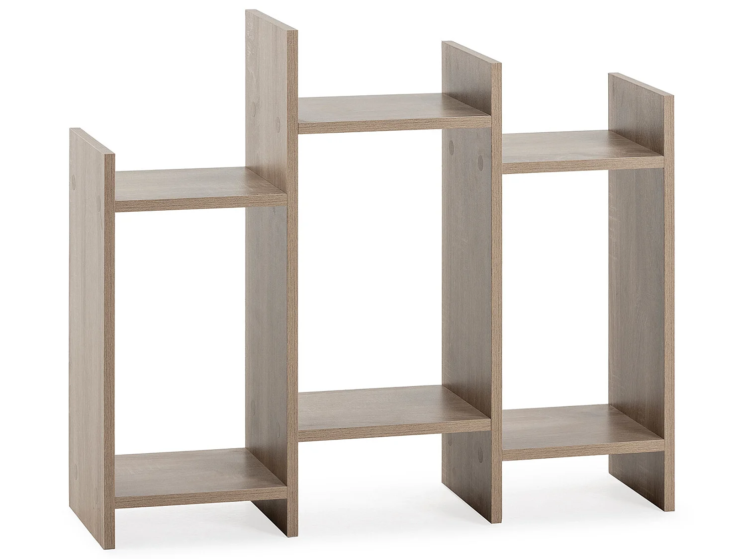 Boekenplank Feroe 3 vakken kleur Eikenhout