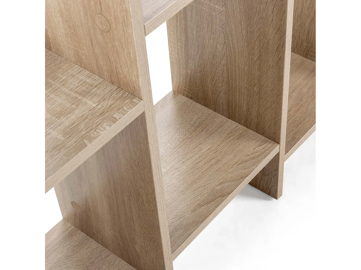 Scaffale Feroe 3 fori colore rovere