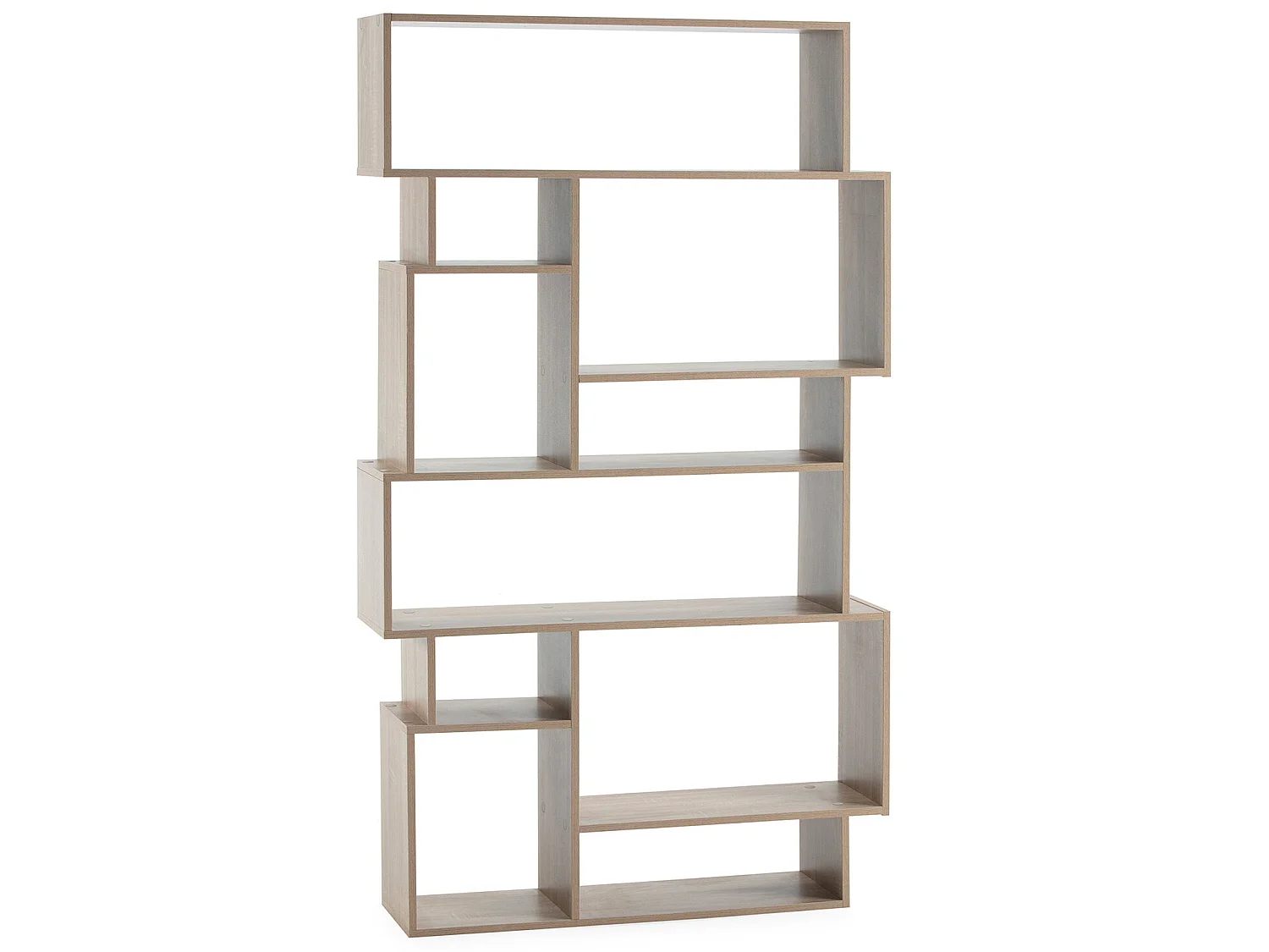 Estantes Hawai com 10 espaços em carvalho