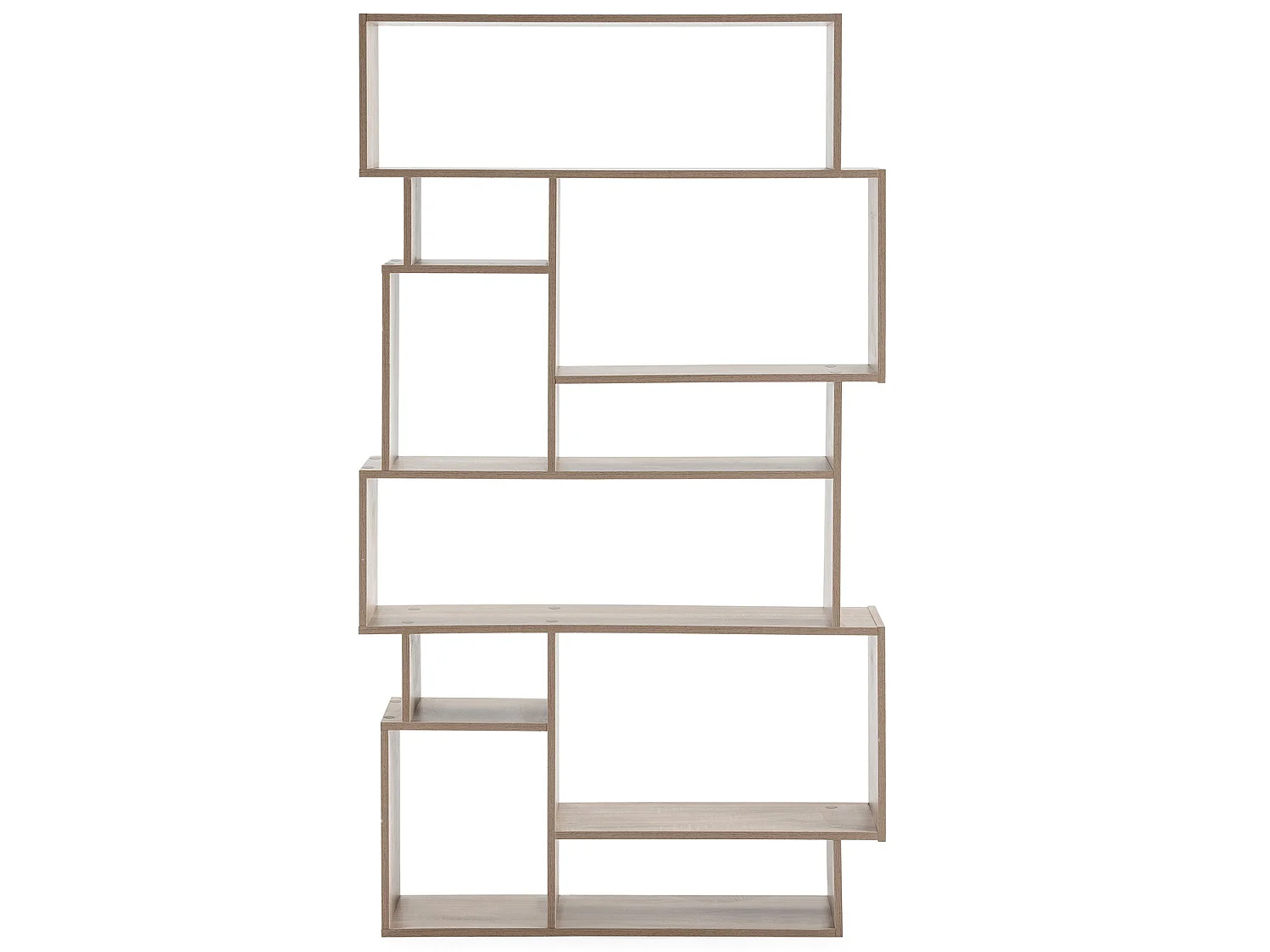 Estantes Hawai com 10 espaços em carvalho