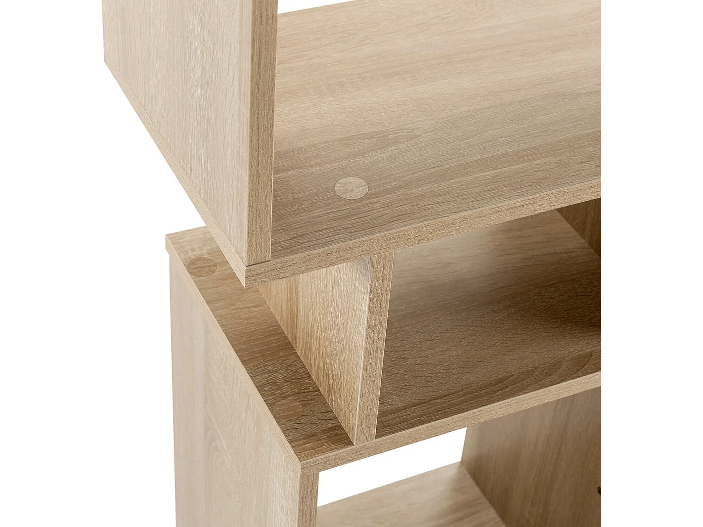 Estantes Hawai com 10 espaços em carvalho