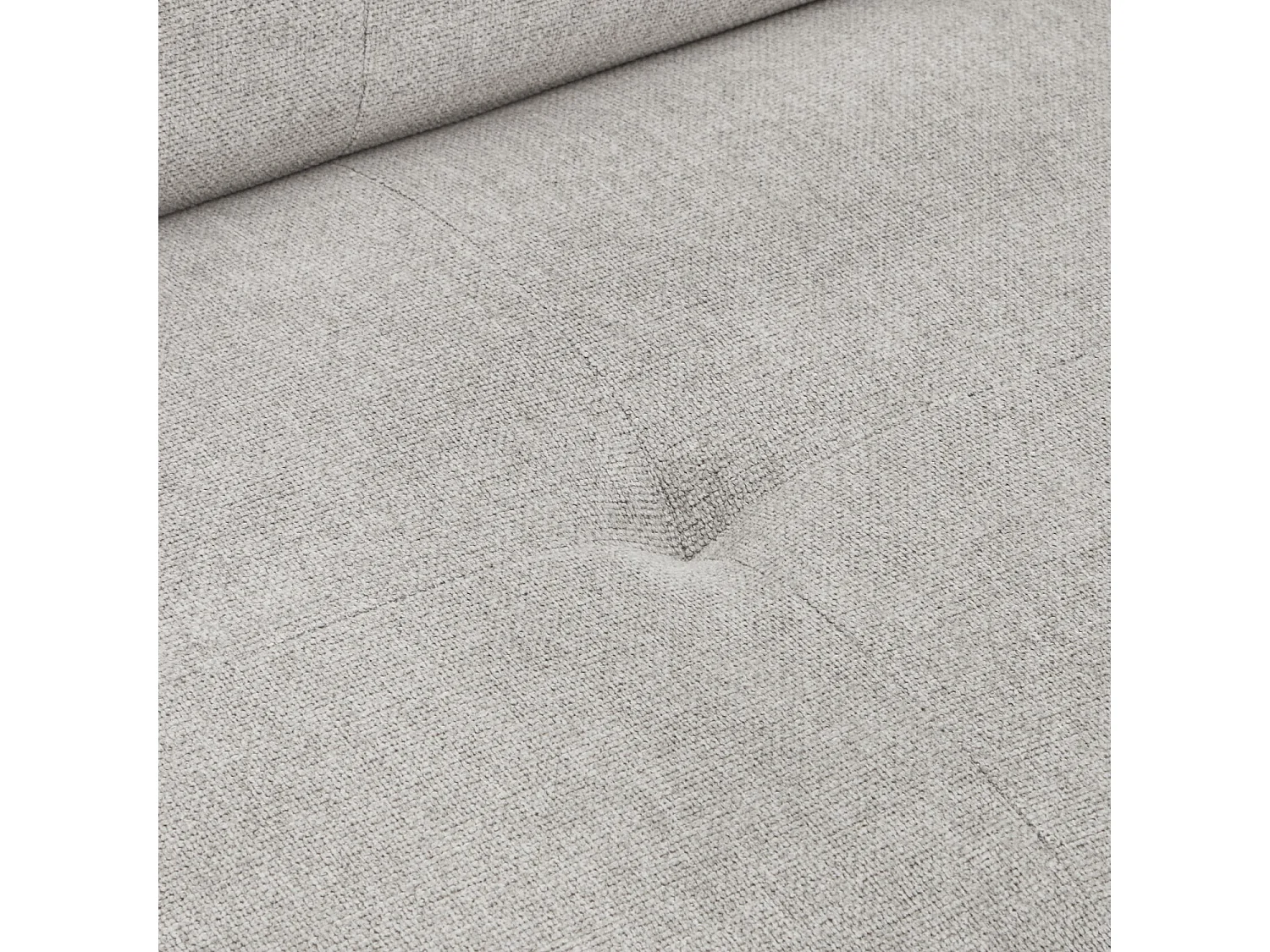 Ecksofa Rechts Betis - 5-Sitzer - Stoff - Grau