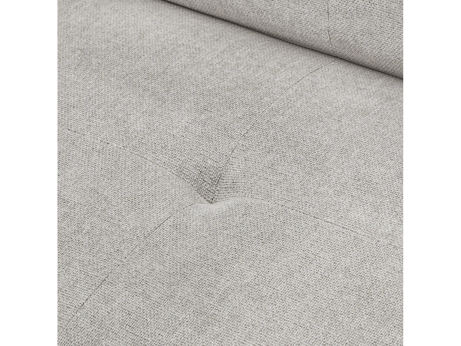 Ecksofa Links Betis - 5-Sitzer - Stoff - Grau