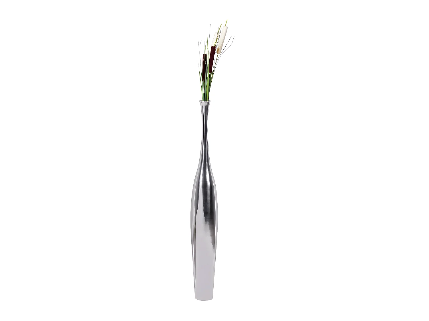 argent  Deco Vase Vase en alliage d'aluminium Décoration Color Decor