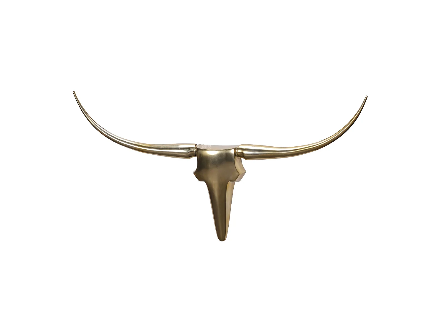 Deko Antler Bull L cornes en aluminium 125 cm décoration murale Nouvelles