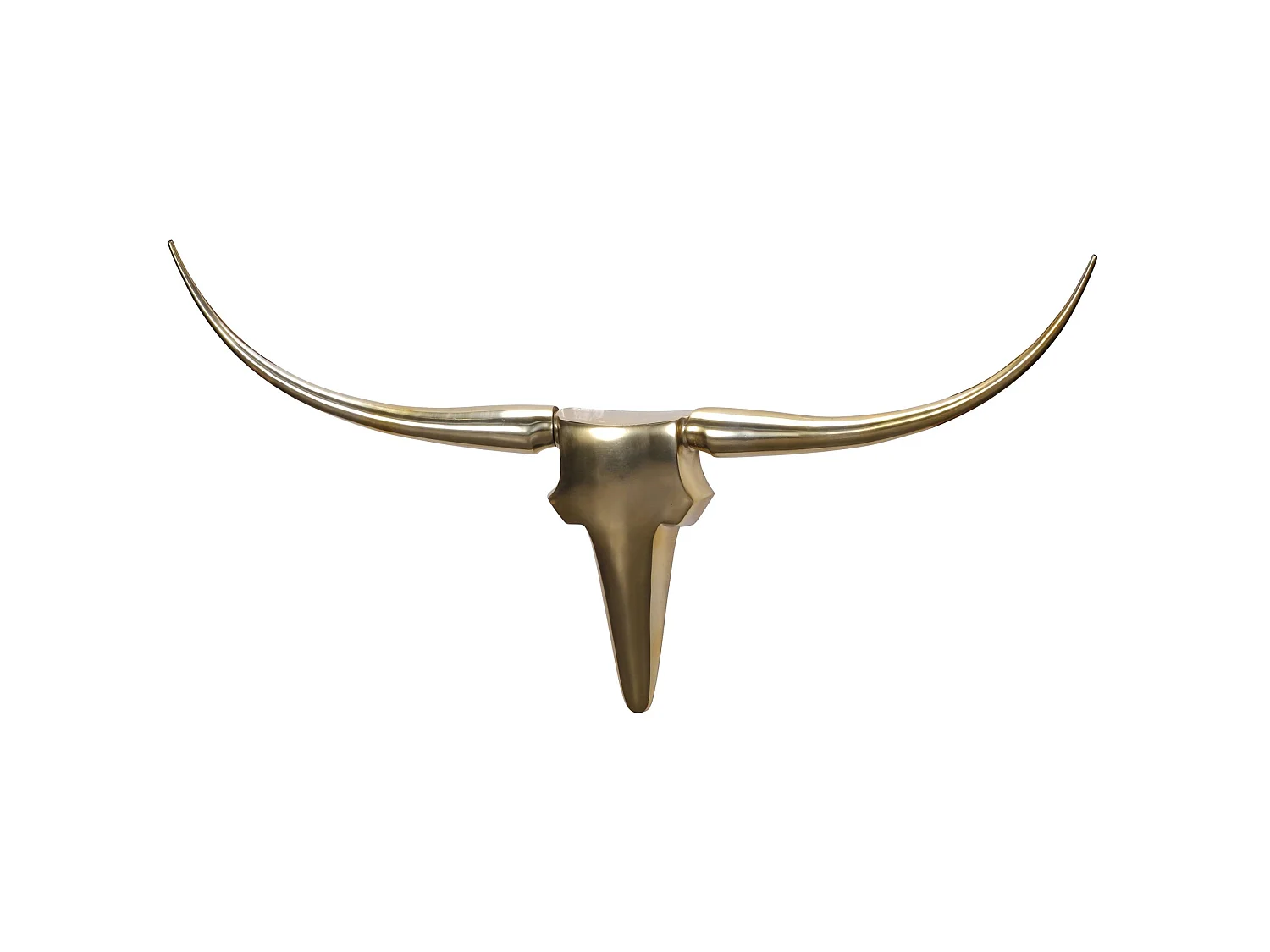 Deko Antler Bull L cornes en aluminium 125 cm décoration murale Nouvelles