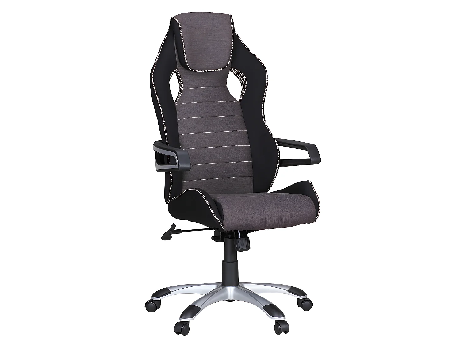 Chaise de Bureau Tissu Fauteuil Ergonomique Siège Pivotante Gaming 120kg