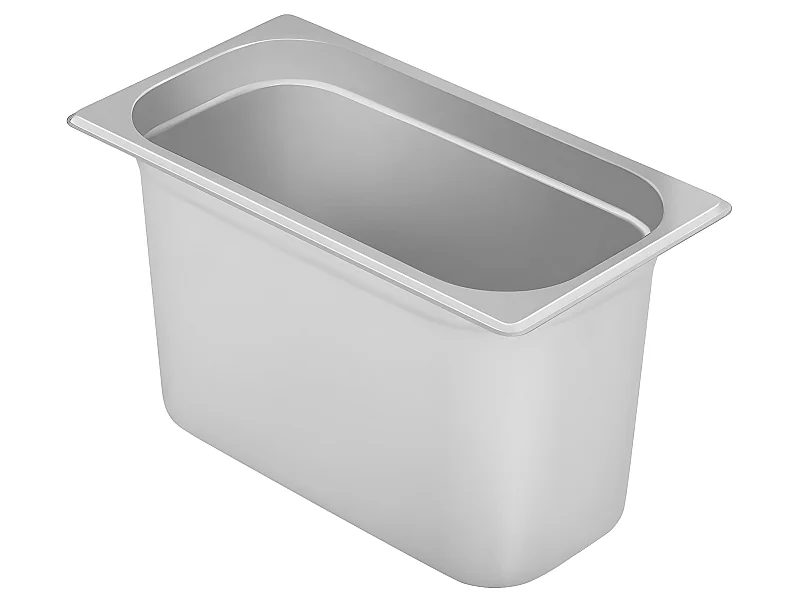 Recipiente gastrocontenedor de acero inoxidable GN - 1/3 - 200 mm 14_0000523