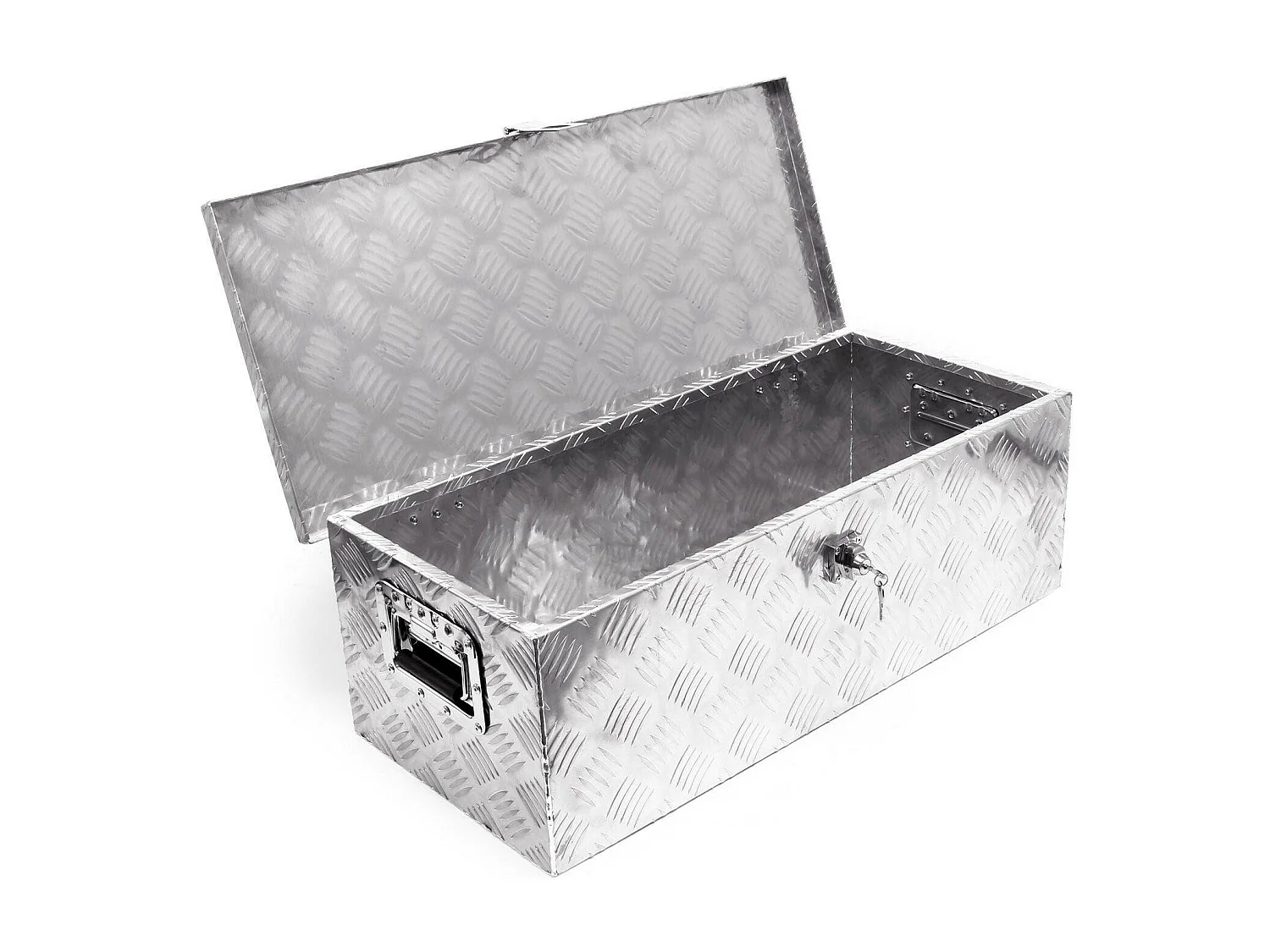 Cassetta portautensili in alluminio 76 cm valigetta da trasporto custodia 16_0002553