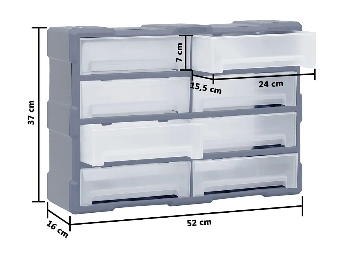 Organizador multicajones con 8 cajones grandes 52 cm 02_0003264