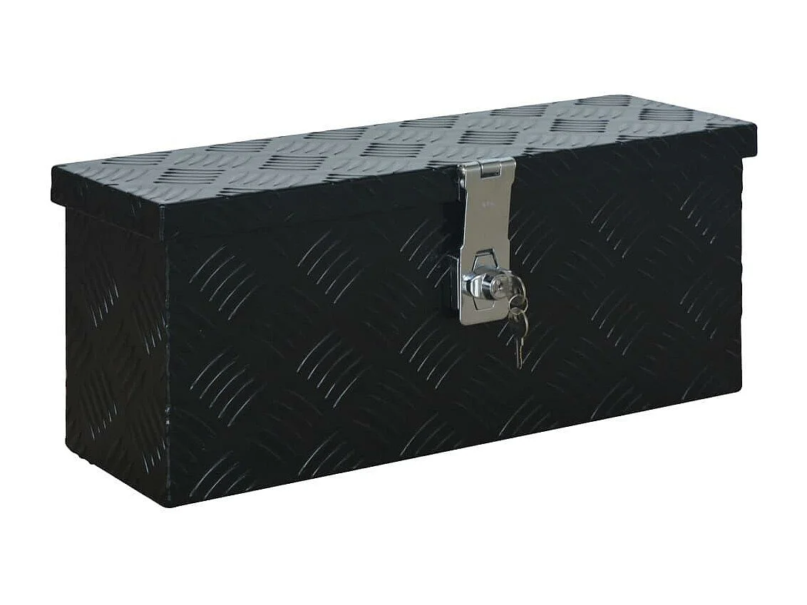 Caixa de reboque de alumínio 48,5 cm preta 02_0003199