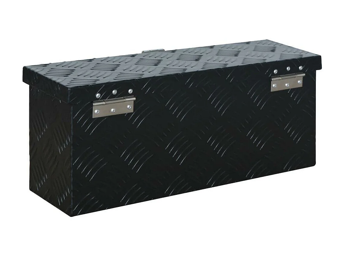 Caixa de reboque de alumínio 48,5 cm preta 02_0003199