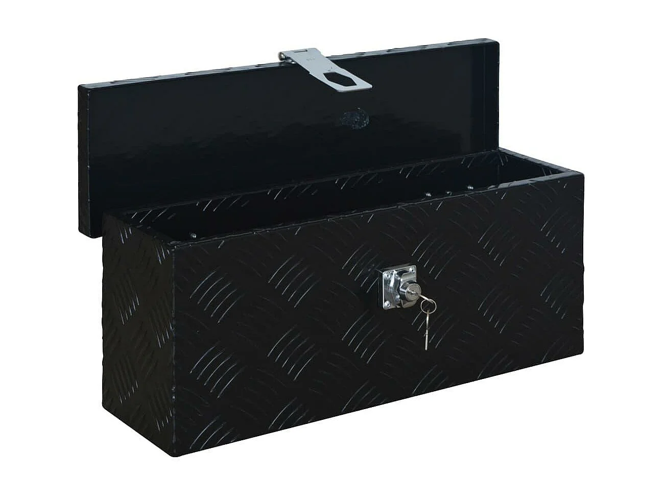 Caixa de reboque de alumínio 48,5 cm preta 02_0003199